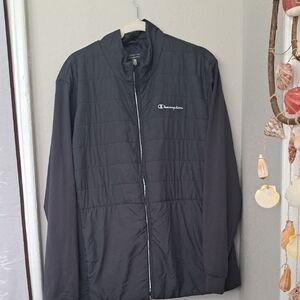 Champion Men's Black Puffer Jacket